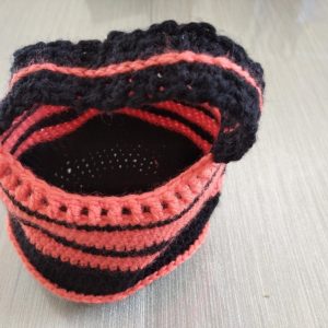 HALOWEEN Panier bicolore