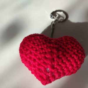 Porte-clés Coeur rouge