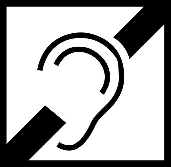 pictogramme Sourds