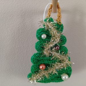 Petit sapin décoré